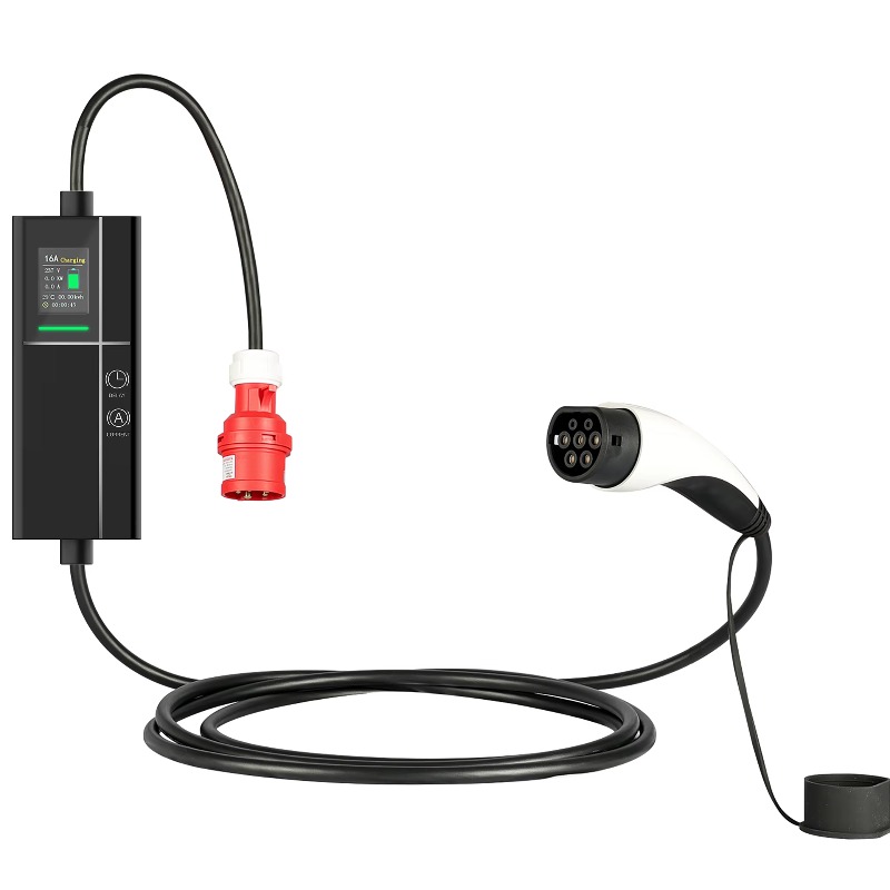 Type 2 Portable Ev Charger 11Kw Cee - 2026 Портативное зарядное устройство для электромобилей