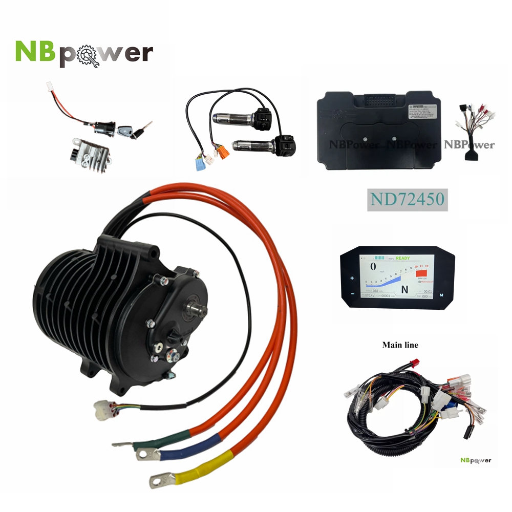 Fardriver Nd72850 Controller - Комплект среднеприводного двигателя 3 кВт 70H