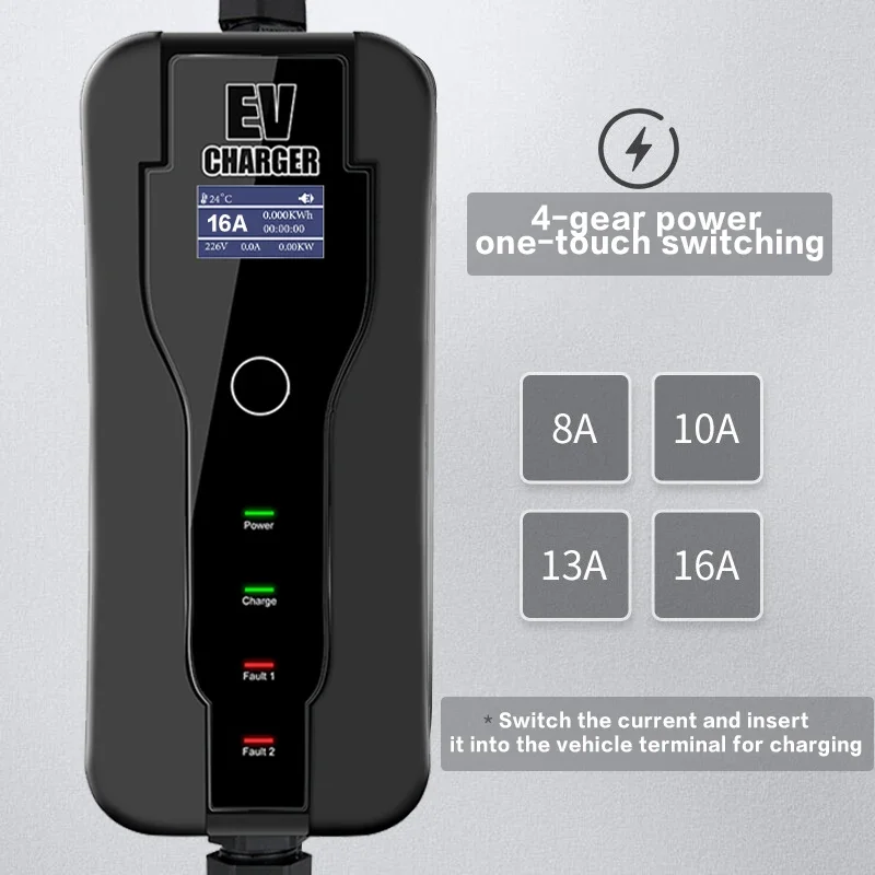 Портативное зарядное устройств – обзор и цена Type 2 Portable Ev Charger 11Kw Cee